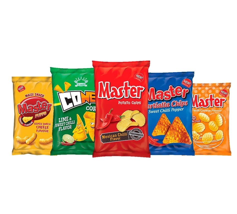 Chip Bags Background